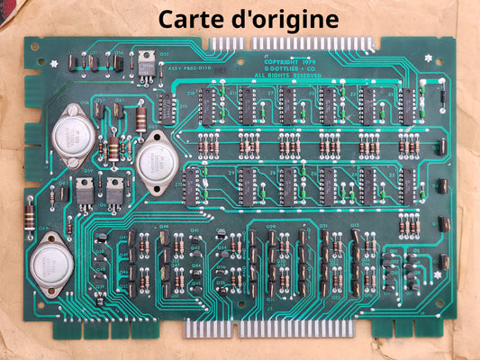 Cartes électroniques d'origine d'un flipper vintage — restaurer ou acheter neuf ?