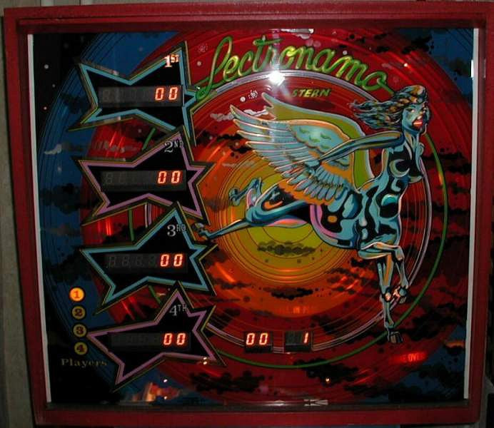 Flipper Lectronamo (Stern, 1978) — fronton