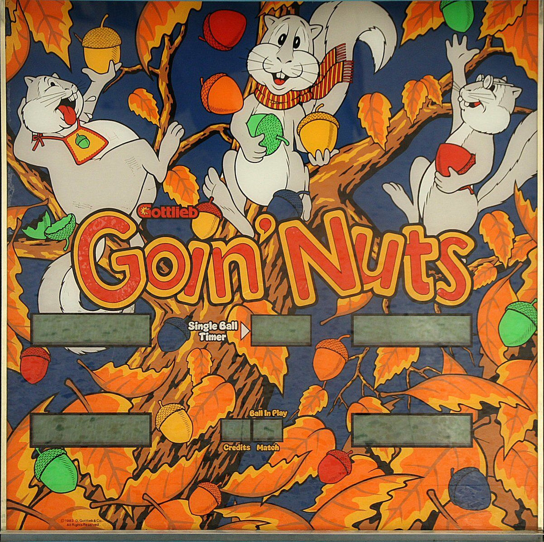 Goin' Nuts pinball machine