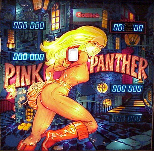 Pink Panther pinball machine