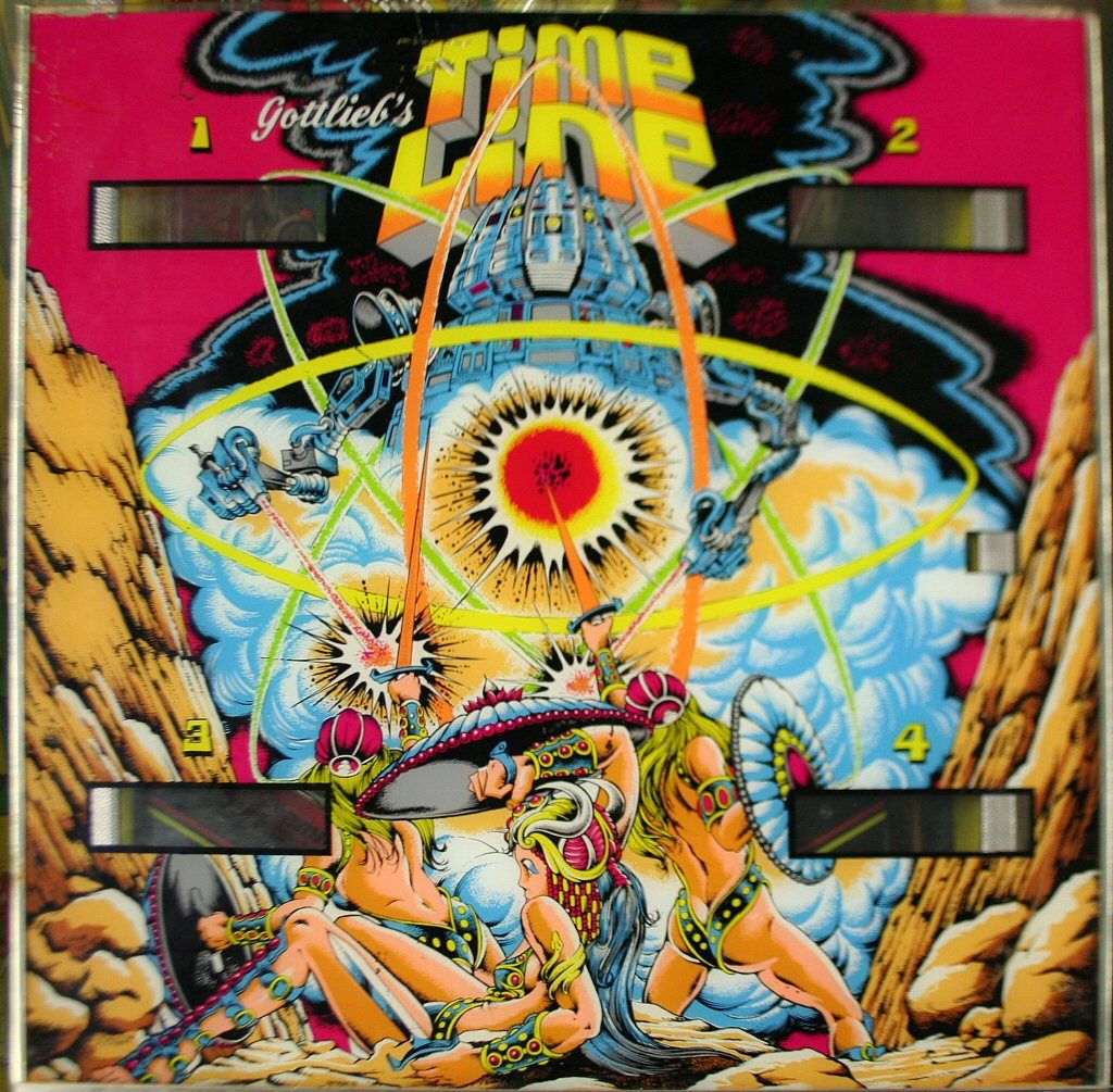 Time Line pinball machine
