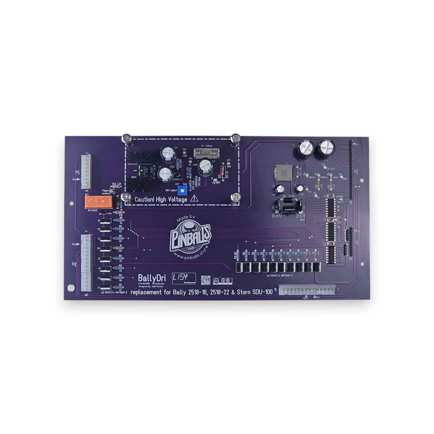Power Supply Board and BallyDri Driver
